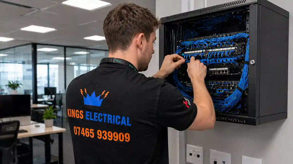 Data Points and Network Cabling Electrical Services Leicester